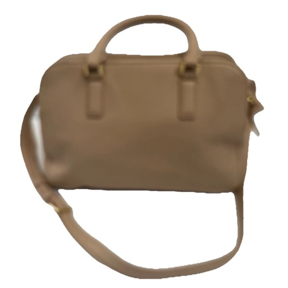Tory Burch handbag Crossbody Tan Blush Leather Purse Shoulderbag - Picture 7 of 15